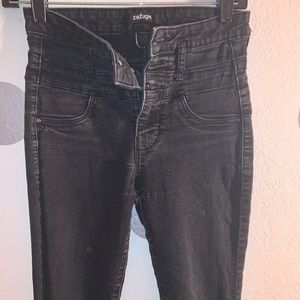 Stretchy Faded black jeans